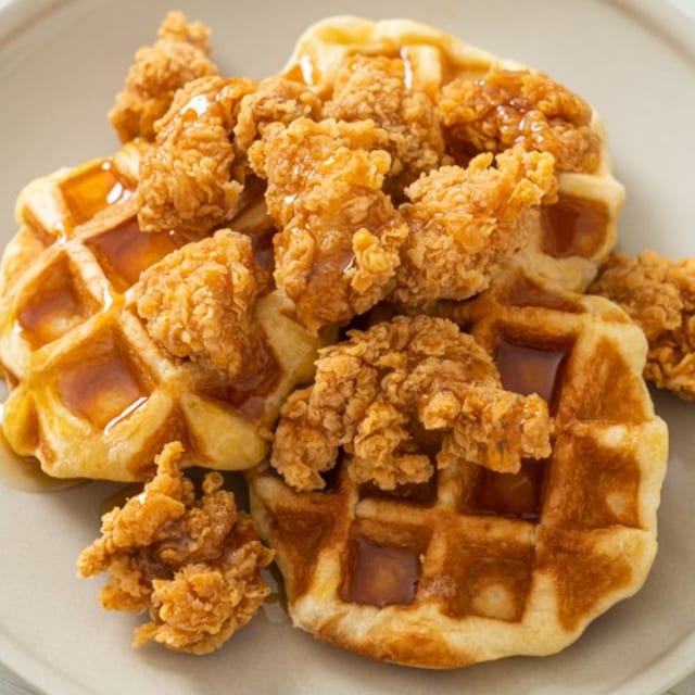 Chicken & Waffles.