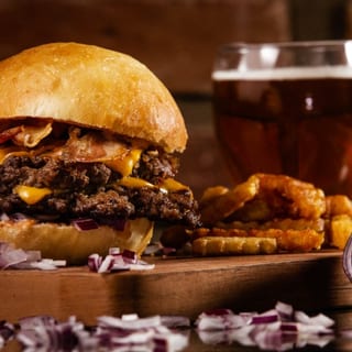 Bacon Cheese Burger Combo
