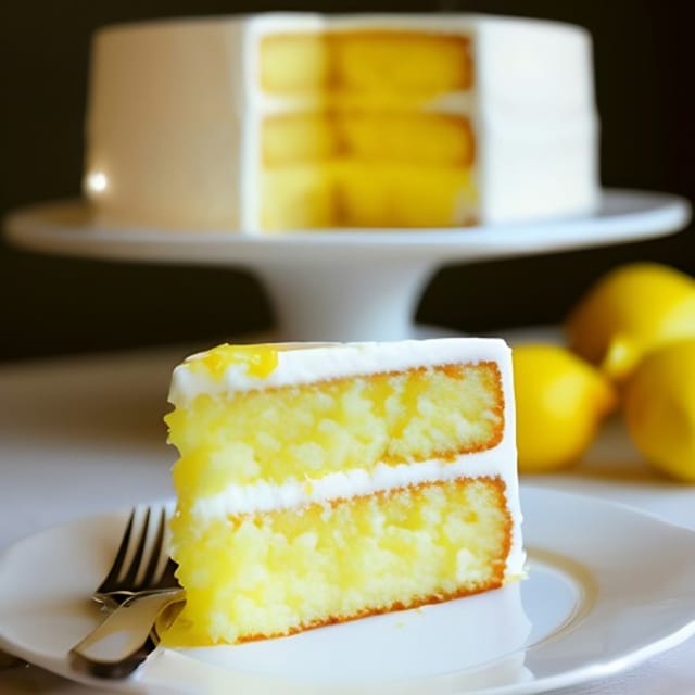 Lemon Pound Cake.