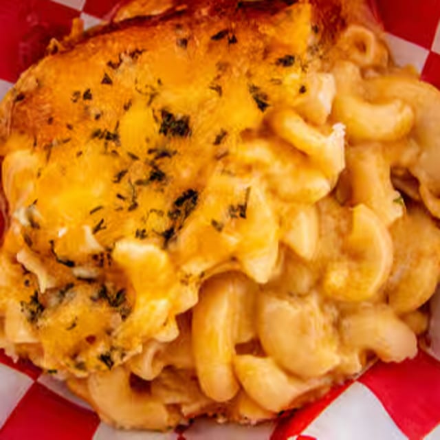 Baked Mac N Cheese.